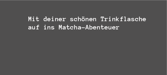 Mit deiner schönen Trinkflasche auf ins Matcha-Abenteuer: Ist das grüne Gold wirklich ein gesunder Muntermacher? - bobbybottle.com