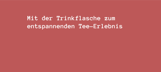 Mit der Trinkflasche zum entspannenden Tee-Erlebnis: Kamillen-Honig-Zauber! - bobbybottle.com