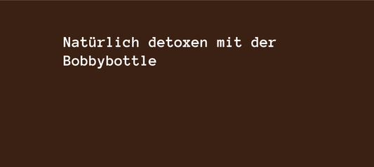 Natürlich detoxen mit der Bobbybottle: Apfel-Zimt Erfrischung! - bobbybottle.com